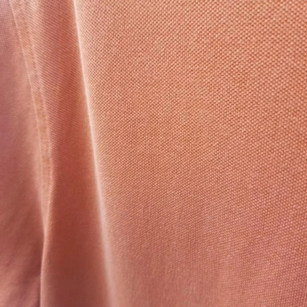 BURBERRY Slim Fit Orange Polo Shirt Collared Short Sleeve M - Picture 8 of 11